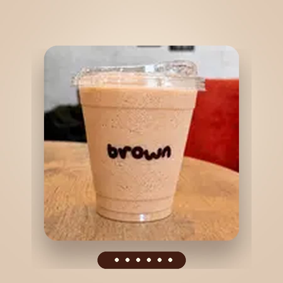 Iced Bounty Flake Latte